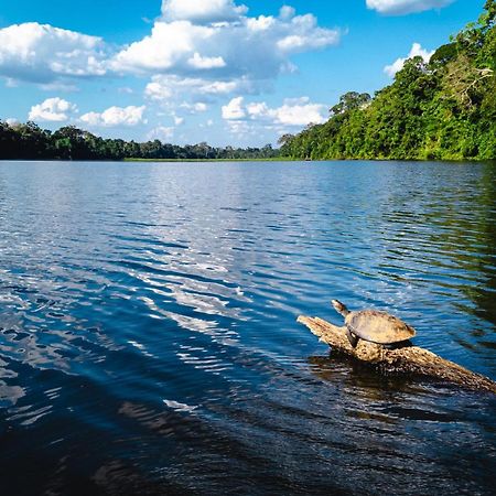 Tres Chimbadas Lake Lodge Tambopata Exterior photo